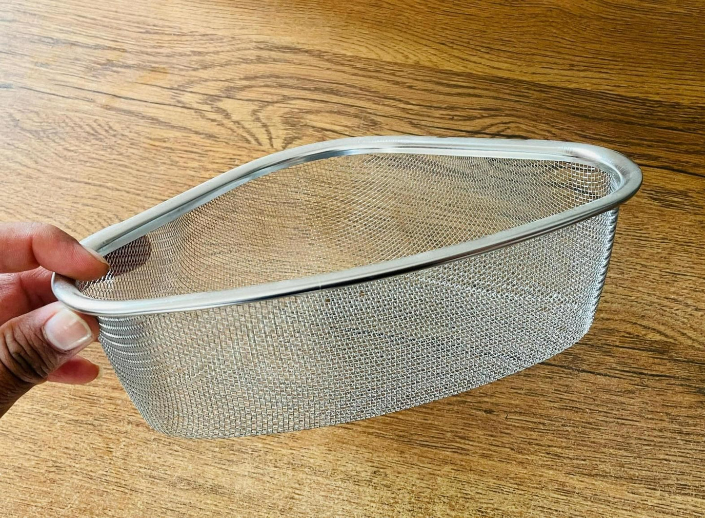 Triangle Stainless Steel Sink Drain Basket