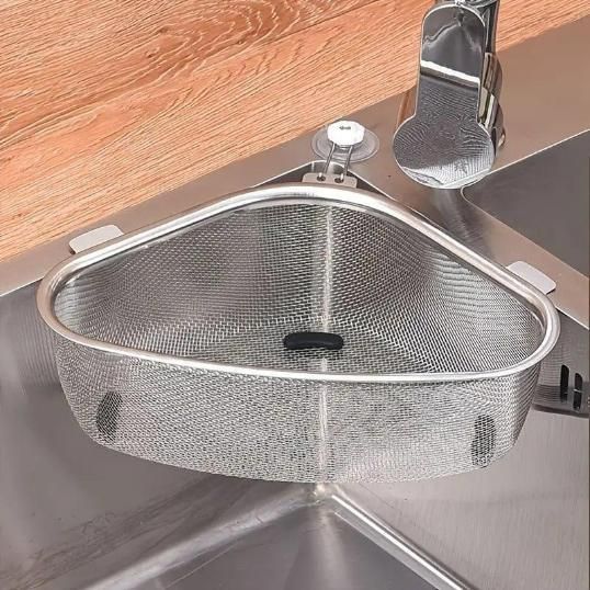 Triangle Stainless Steel Sink Drain Basket