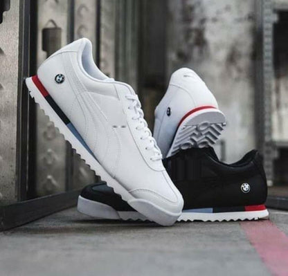 Puma Men’s White Casual Sports Shoes – Daily Wear Lace-Up Sneakers