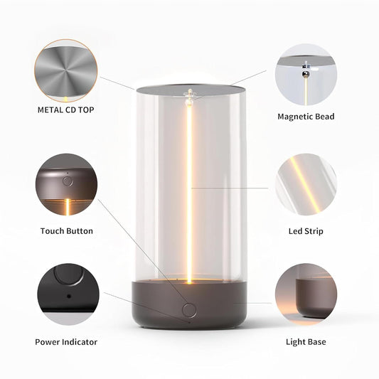 Magnetic Touch LED Night Lamp