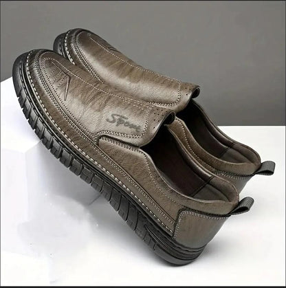 Men’s Brown Formal Slip-On Shoes