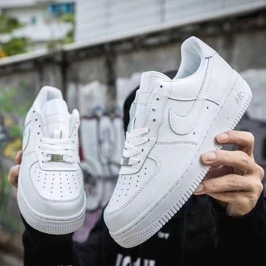 Men’s White Casual Shoes – Stylish Lace-Up Sneakers for Daily Wear