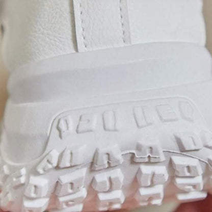 Women’s White Casual Sneakers – Stylish & Comfortable Lace-Up Shoes