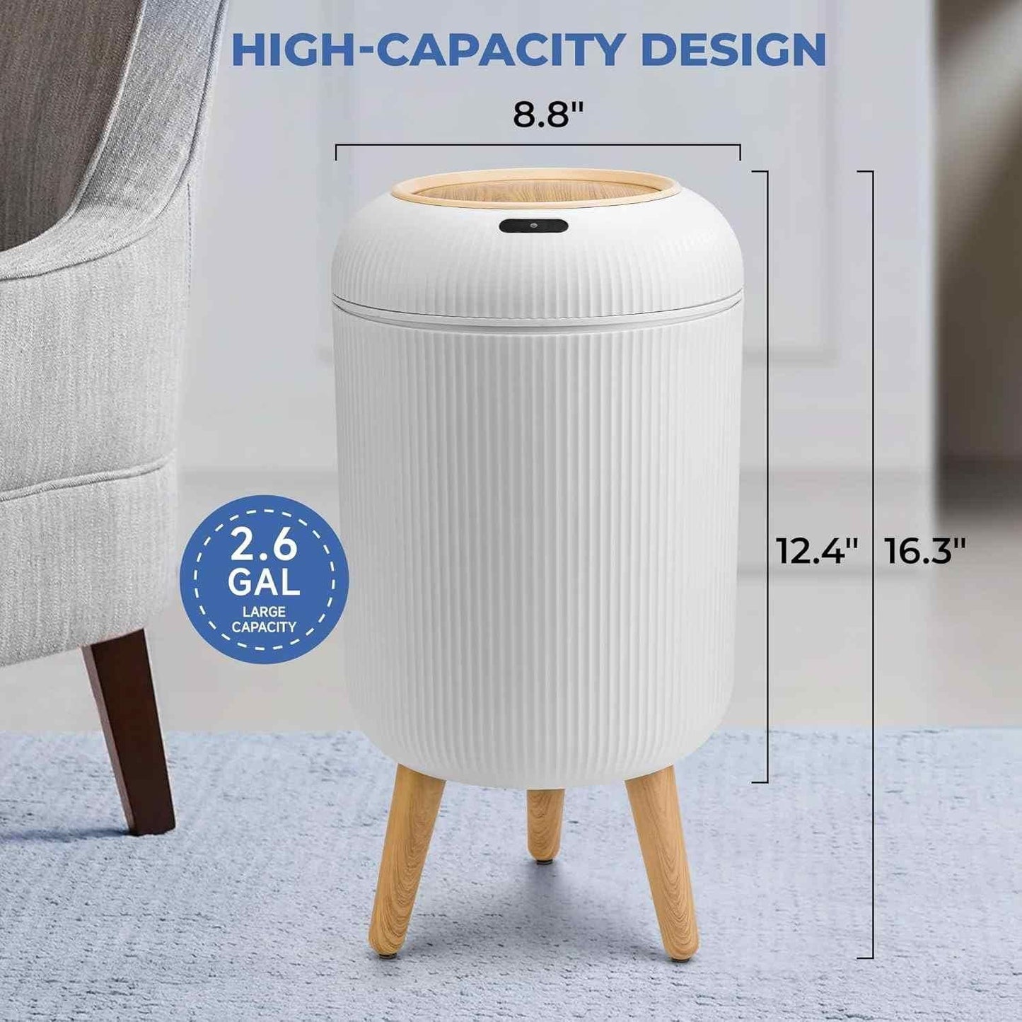 Motion Sensor Trash Can